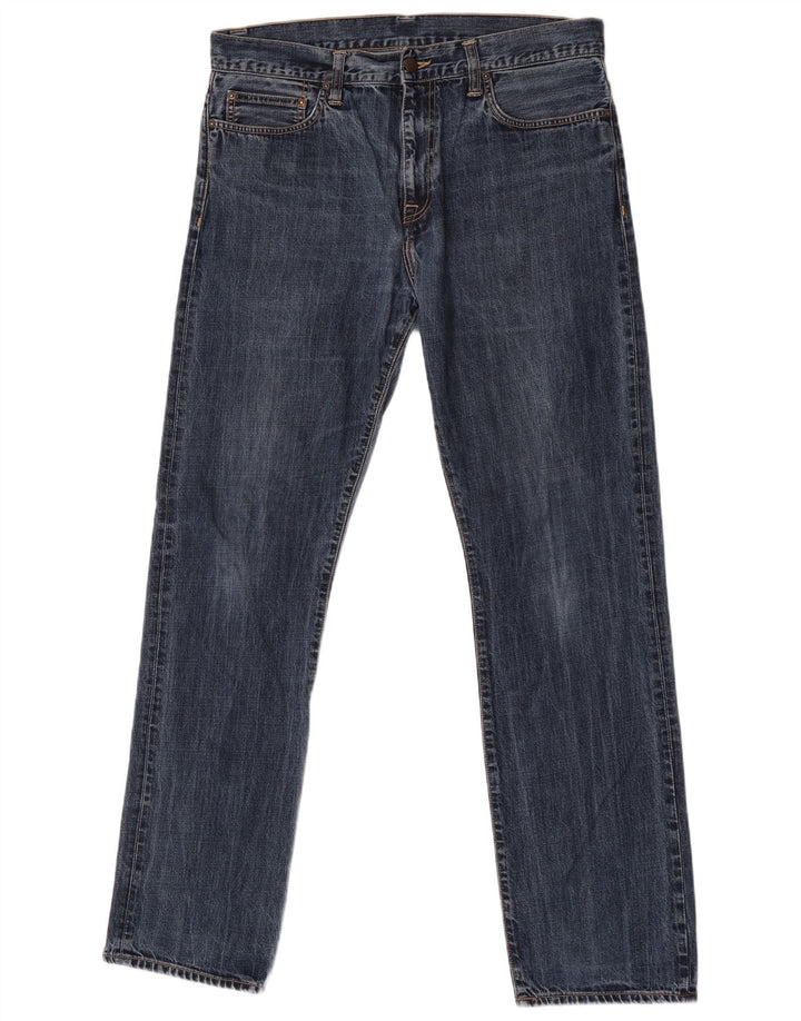 Vaqueros Carhartt Hombre Rectos W34 L34 Algodón Azul