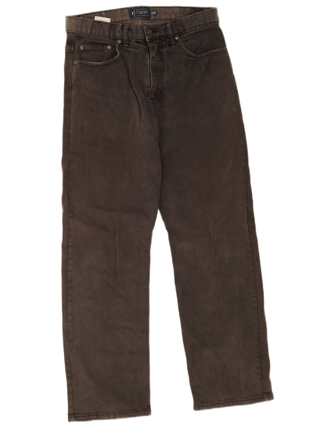 Marks & Spencer Vaqueros rectos azules Harbor para hombre W32 L29 Algodón gris