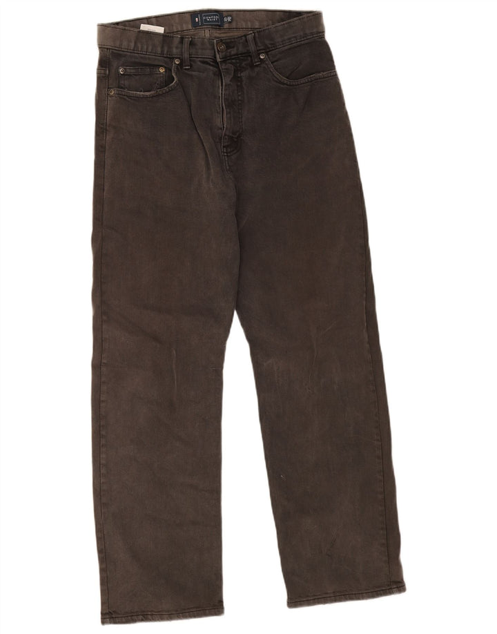 Marks & Spencer Vaqueros rectos azules Harbor para hombre W32 L29 Algodón gris