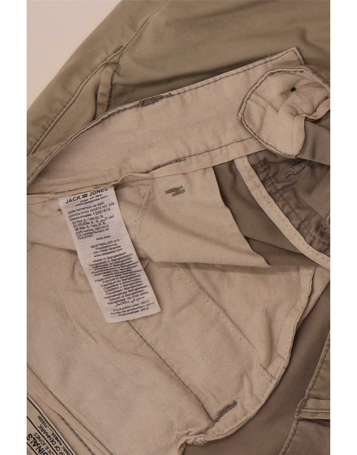 Jack & Jones Pantalón Chino Regular Fit para Hombre Grande W36 Algodón Gris