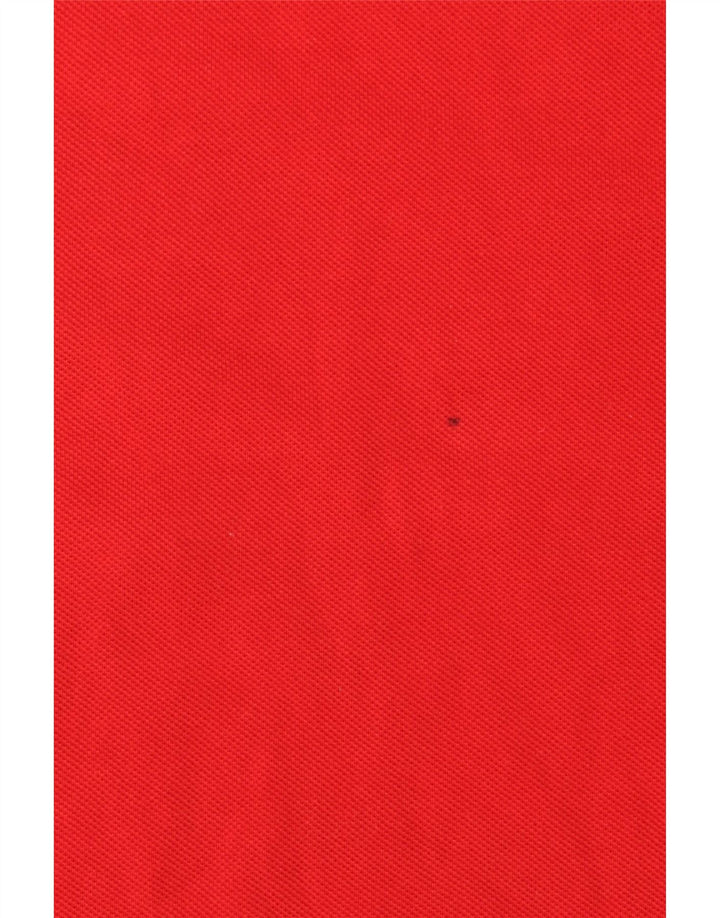 Polo Lacoste para hombre talla 7 2XL rojo