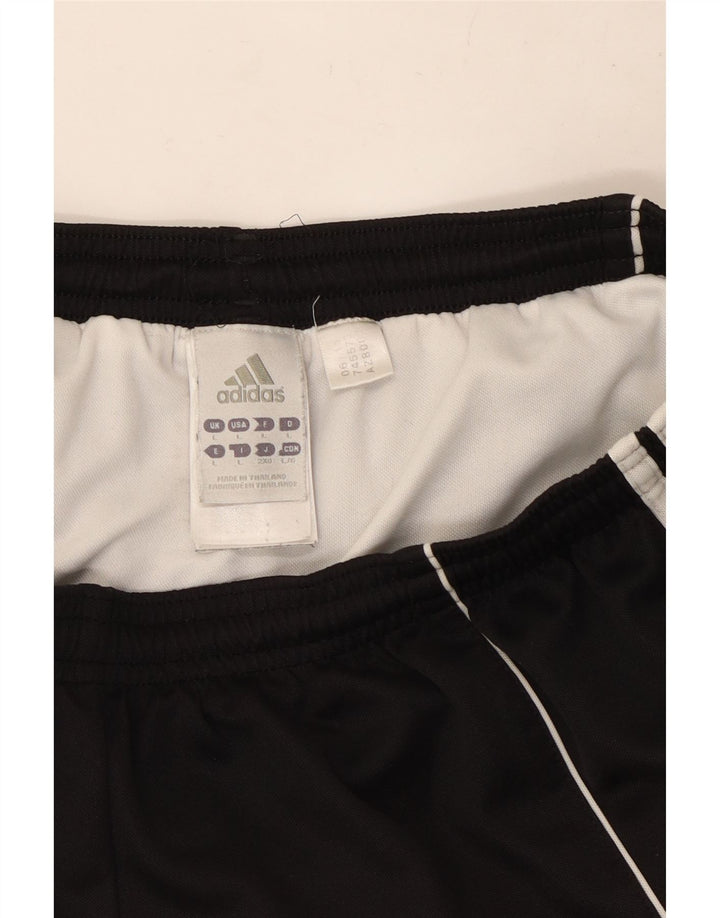 Adidas Mens Climalite Sport Shorts Grande Negro Poliéster
