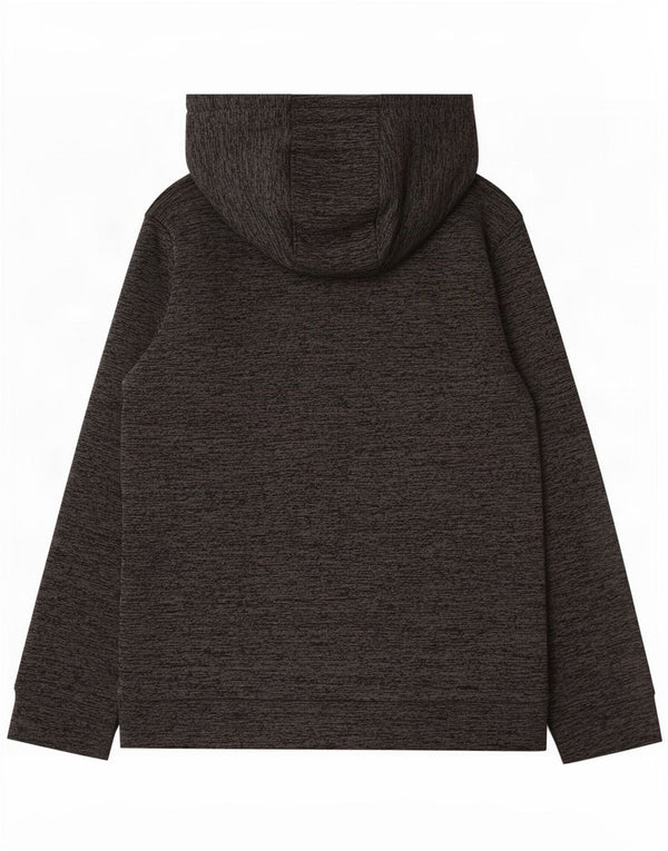 Under Armour Sudadera con capucha y cremallera para niños 9-10 años Gris medio moteado