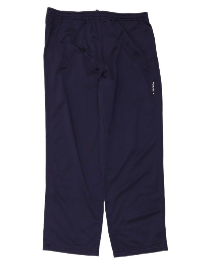 Diadora Pantalón Chándal Hombre IT 54 2XL Azul Marino Poliéster