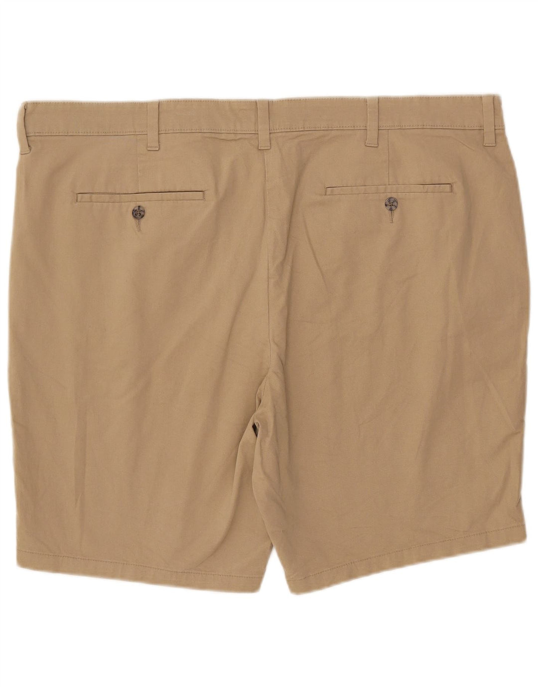 Marks & Spencer Pantalones cortos chinos para hombre W44 2XL Algodón beige