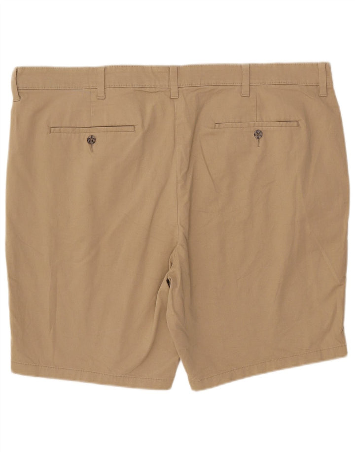 Marks & Spencer Pantalones cortos chinos para hombre W44 2XL Algodón beige