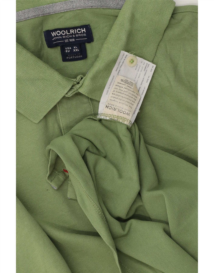 Woolrich Polo Hombre XL Algodón Verde