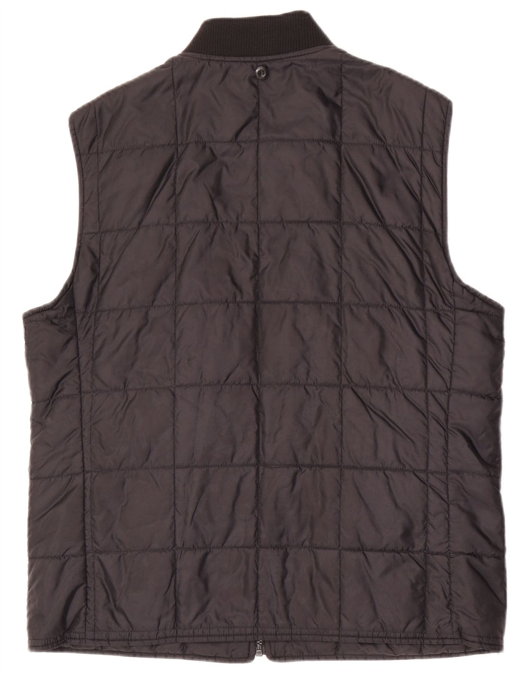 Gant Chaleco acolchado con forro para hombre UK 38 Medium Black Nylon