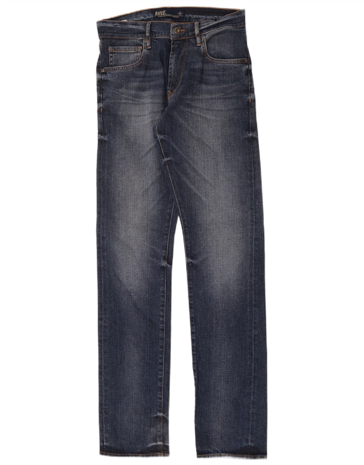 Vaqueros ajustados para hombre Rifle W28 L34 Algodón azul
