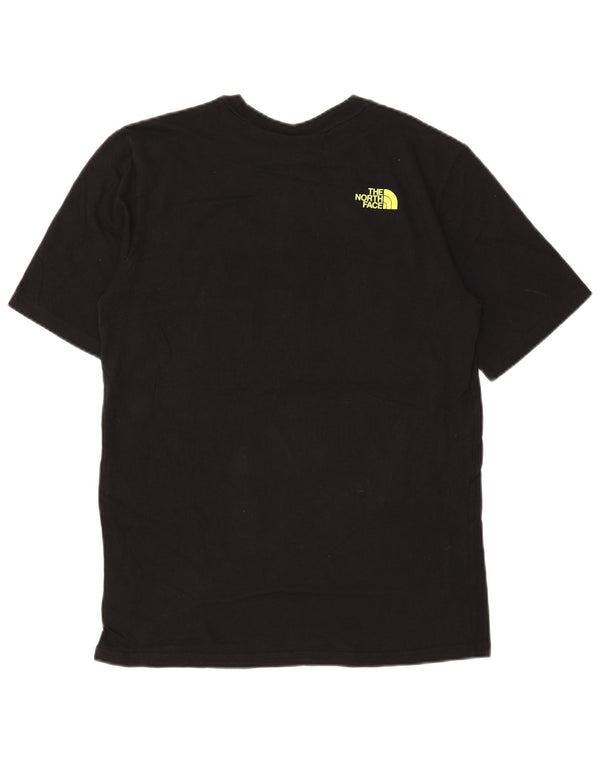 The North Face Camiseta gráfica para hombre Top Medium Black Cotton