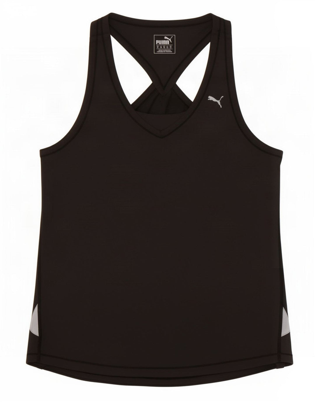 Puma Mujer Chaleco Top UK 12 Poliéster Gris Medio