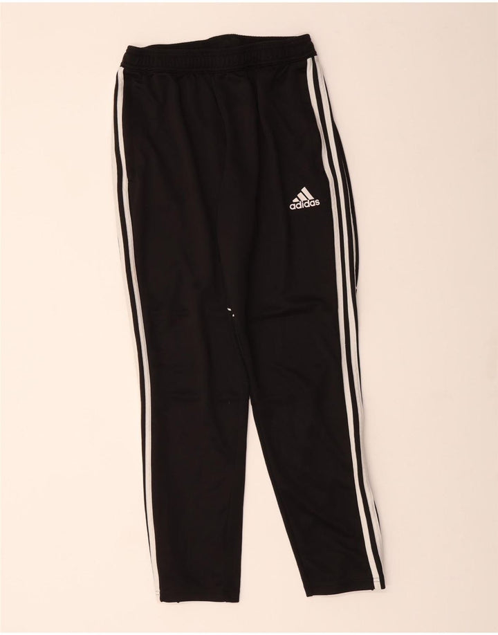 ADIDAS Mens Tracksuit Trousers Medium  Black Polyester