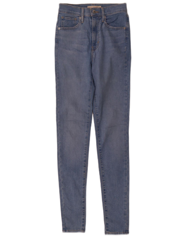 Vaqueros Levi's Mile High Super Skinny para mujer W27 L33 Algodón azul
