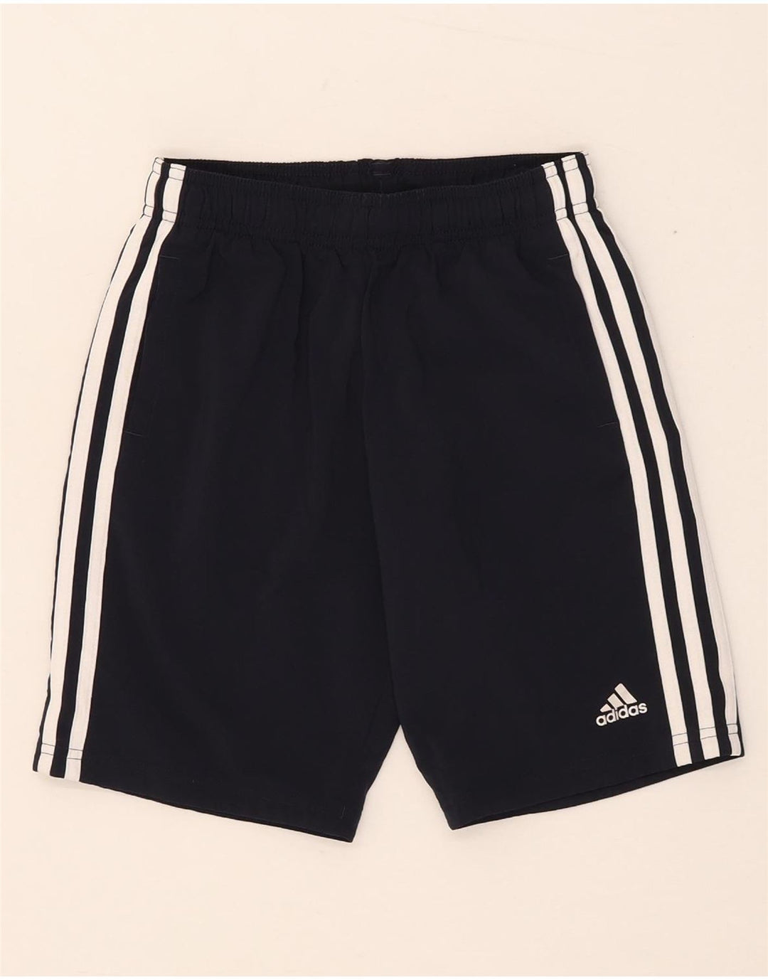 Adidas Pantalón Corto Deportivo Niño 9-10 Años Azul Marino Poliéster