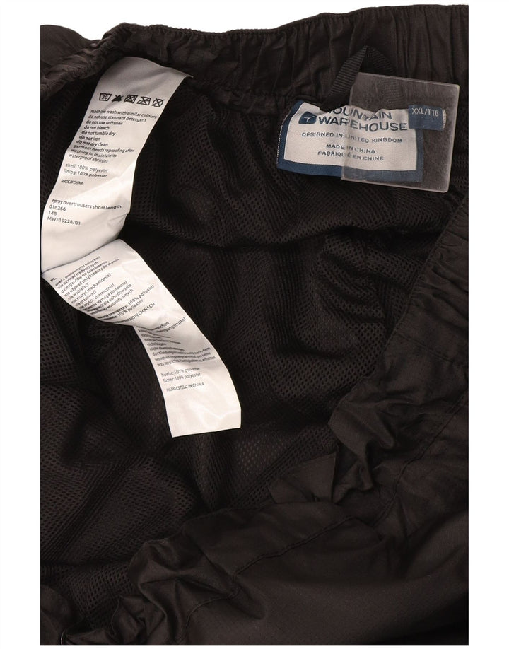 Pantalón de chándal para hombre Mountain Warehouse 2XL Poliéster negro