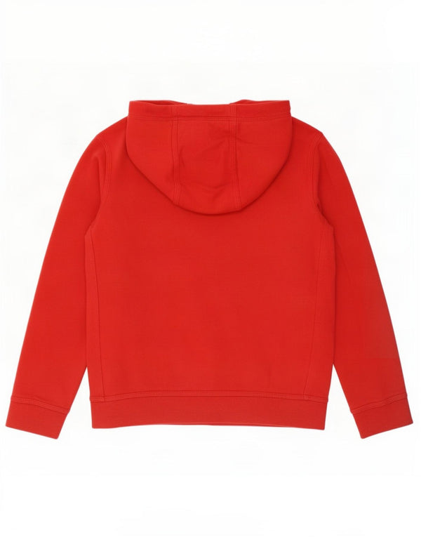 Nike - Sudadera con capucha para niño (10-11 años, tamaño mediano), color rojo