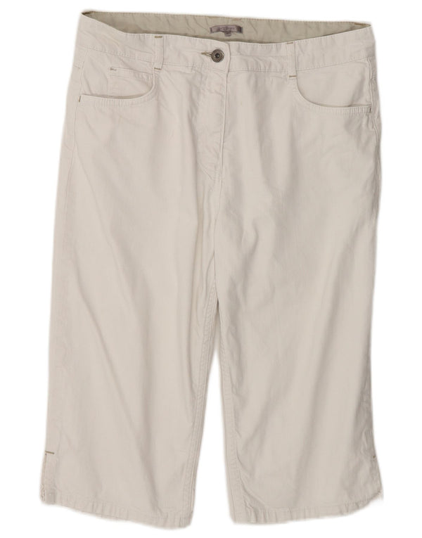 John Lewis Bermudas para mujer UK 14 Large W32 Algodón blanco