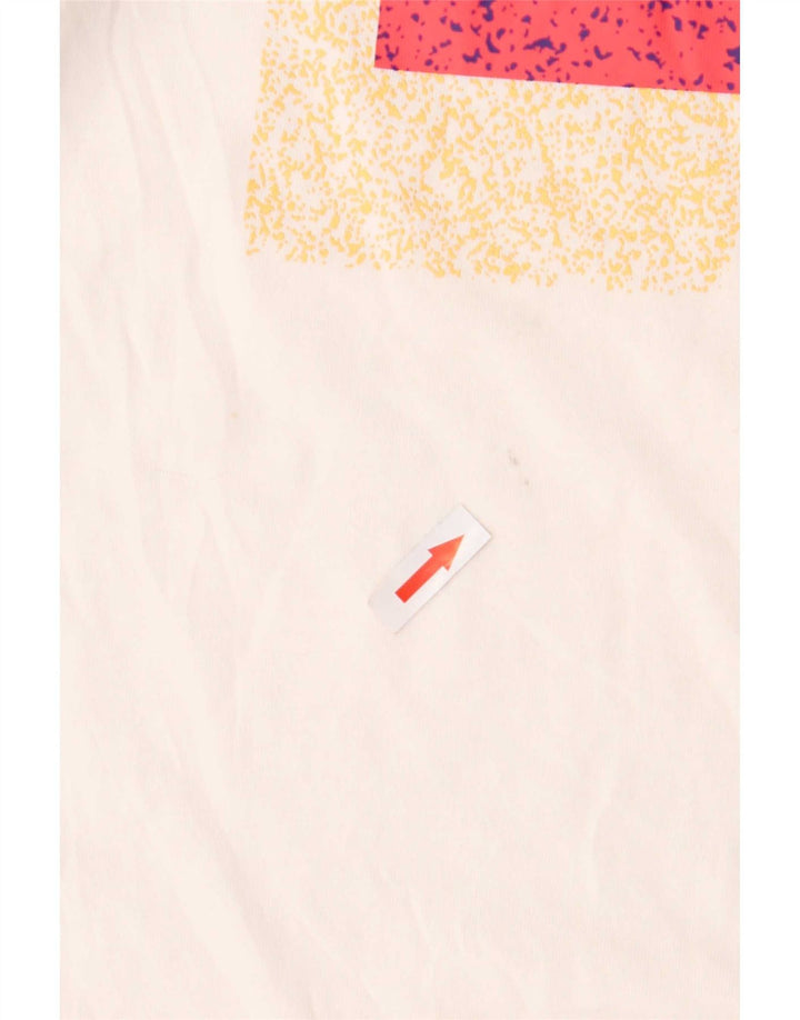 Nike - Camiseta gráfica para hombre, talla pequeña, color blanco