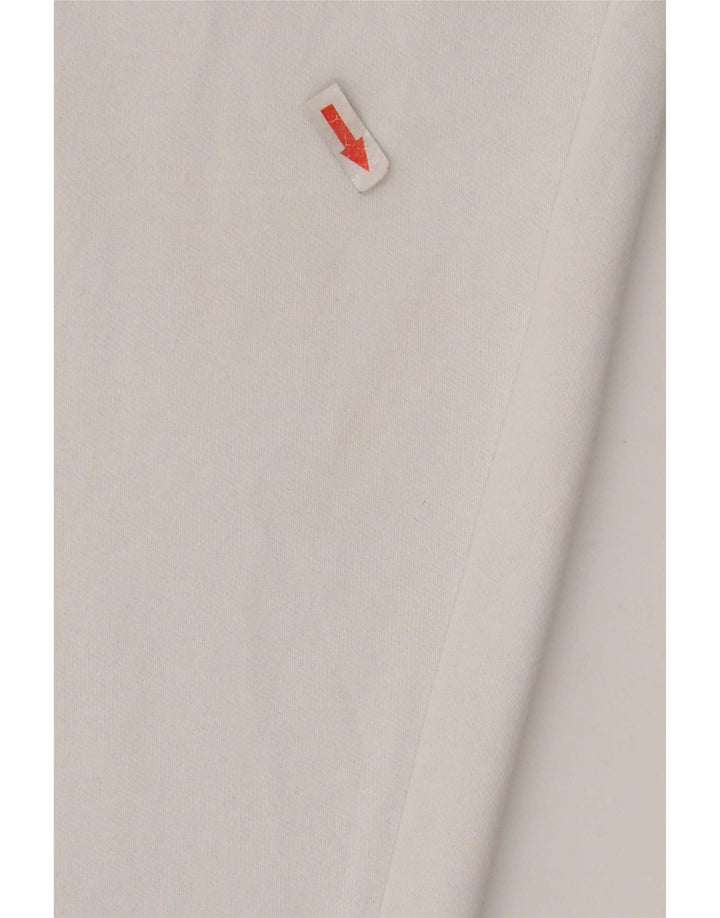 Kappa Pantalones de Chándal para Mujer Joggers UK 12 Medium White