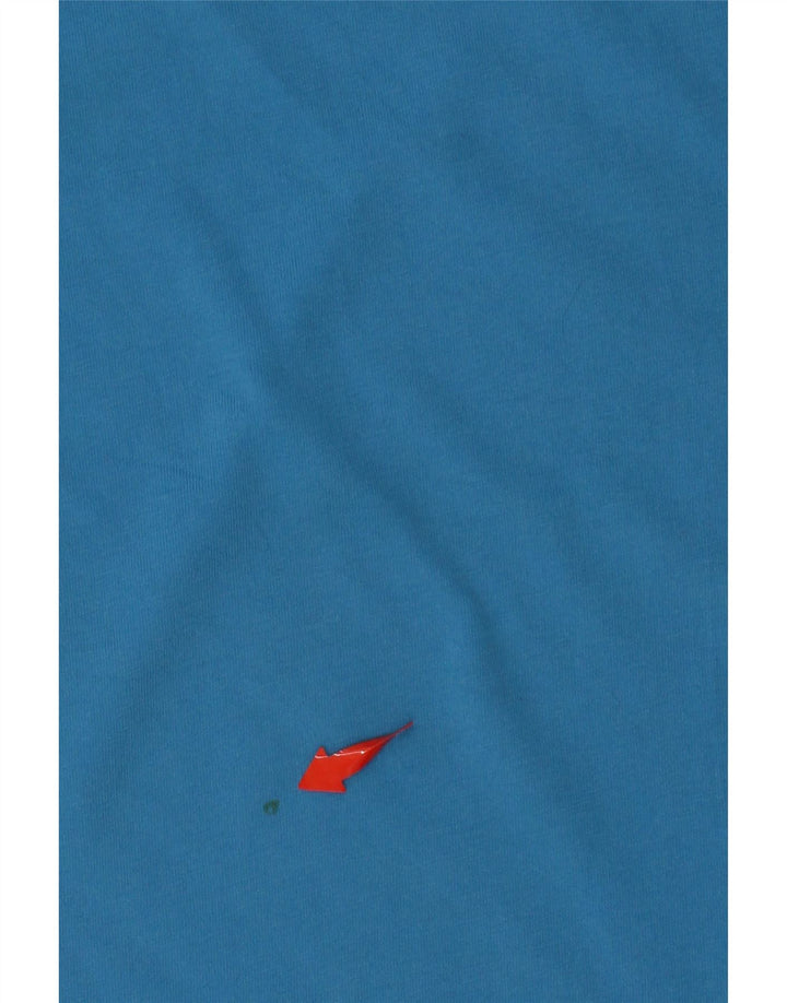 PUMA Camiseta gráfica para hombre Top Small Blue Cotton