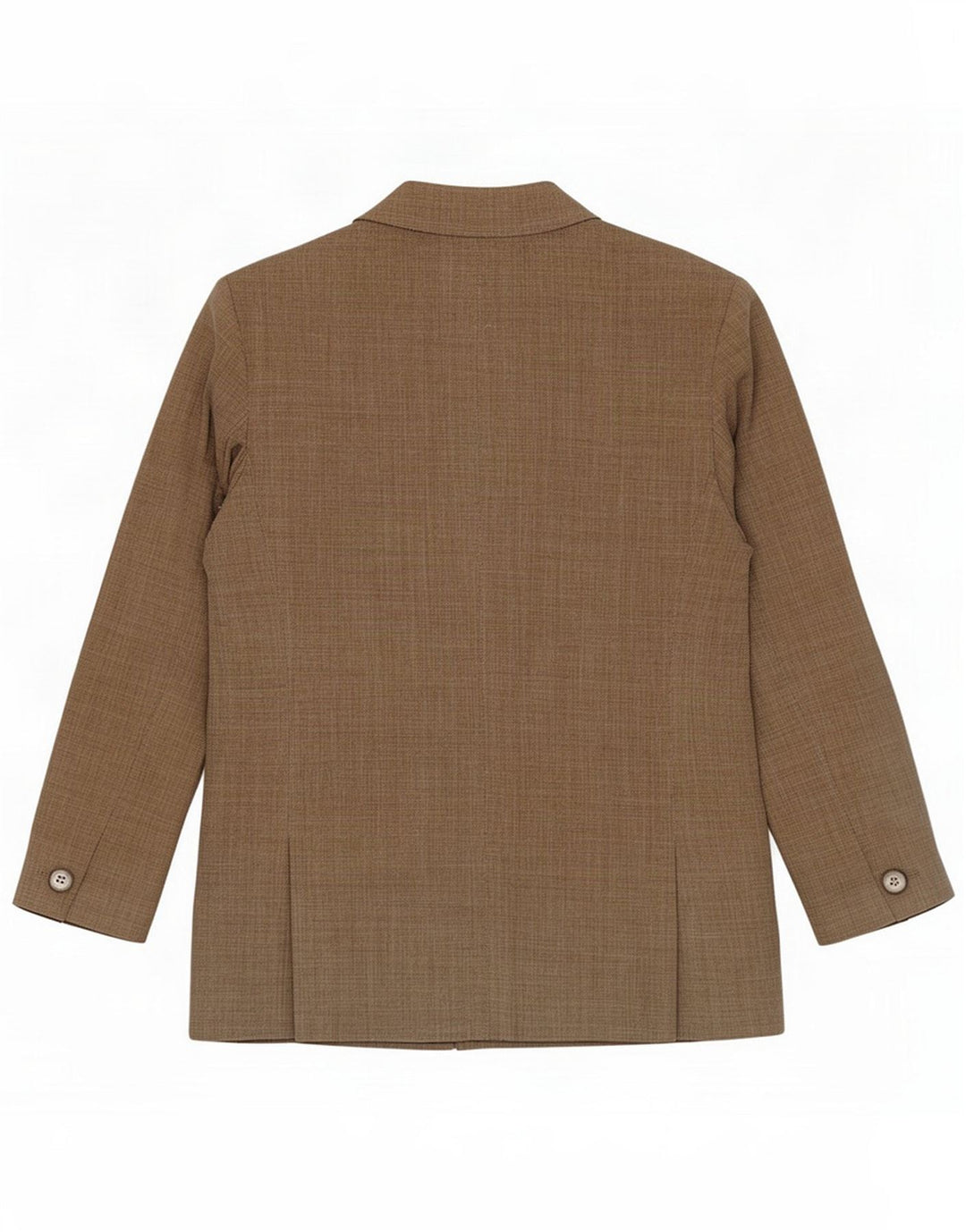 Chaqueta tipo blazer con doble botonadura para mujer Max Mara UK 46 Large Khaki Virgin Wool