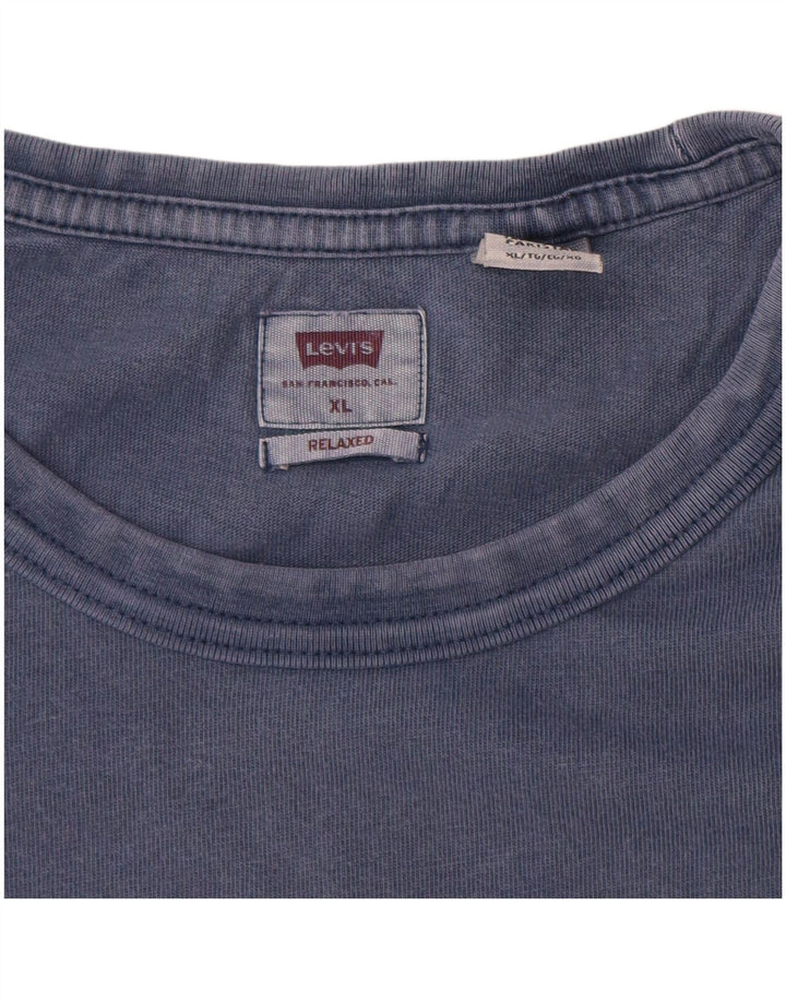 LEVI'S Camiseta de ajuste relajado para hombre XL Azul