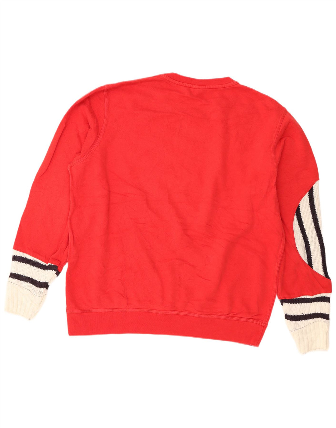 Nike Hombre Sudadera Jumper XL Rojo Colorblock Algodón