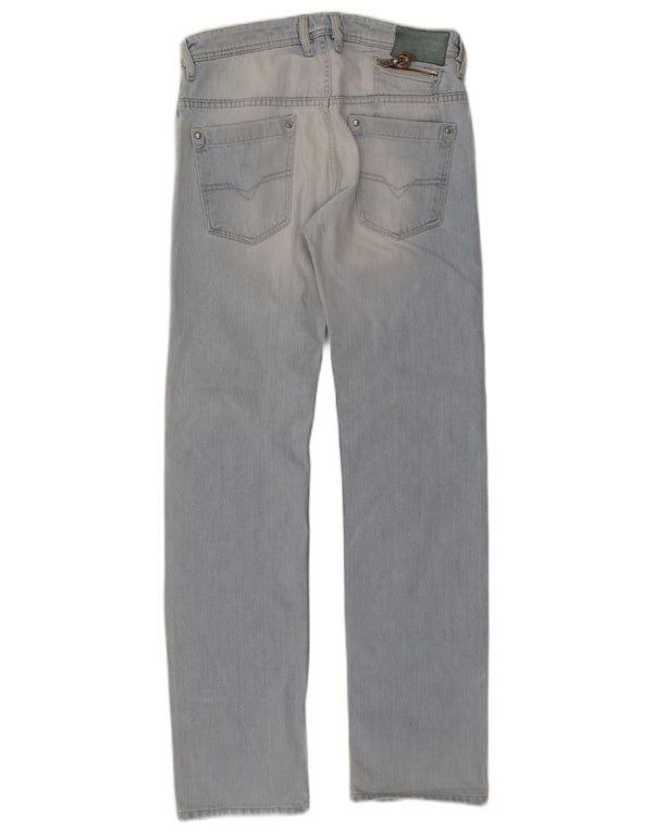 Diesel Hombre Onijo Vaqueros Rectos W30 L32 Algodón Azul