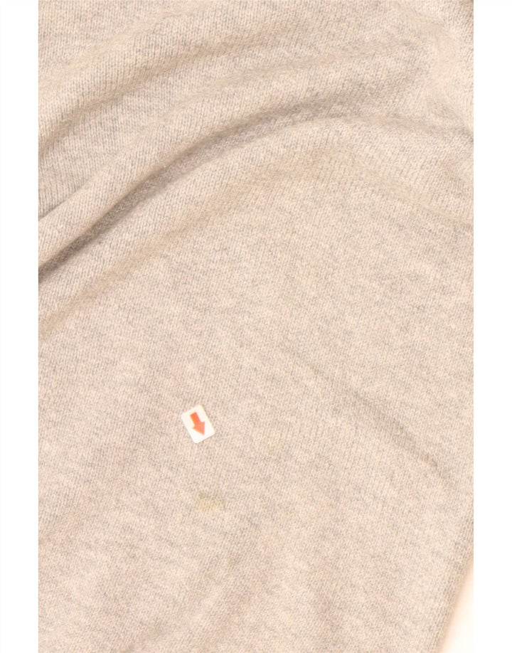 Marks & Spencer Jersey para Hombre con Cuello en V Azul Harbor Pequeño Gris Moteado