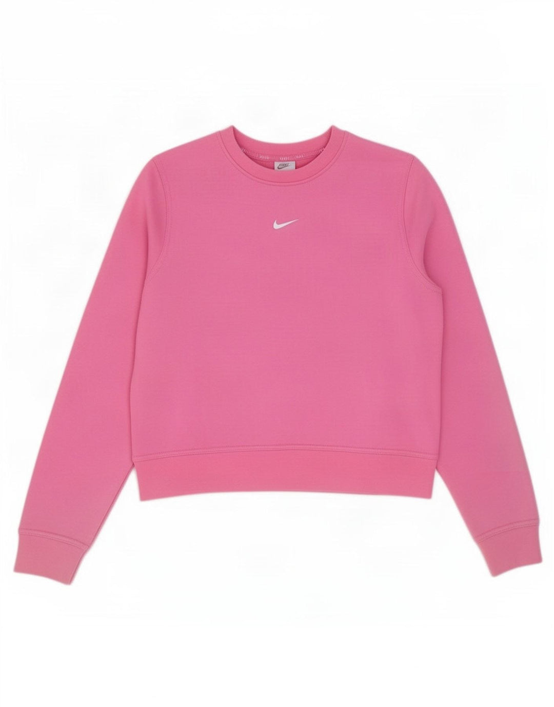 Nike Dri Fit - Sudadera extragrande para mujer, talla 10, poliéster rosa pequeño