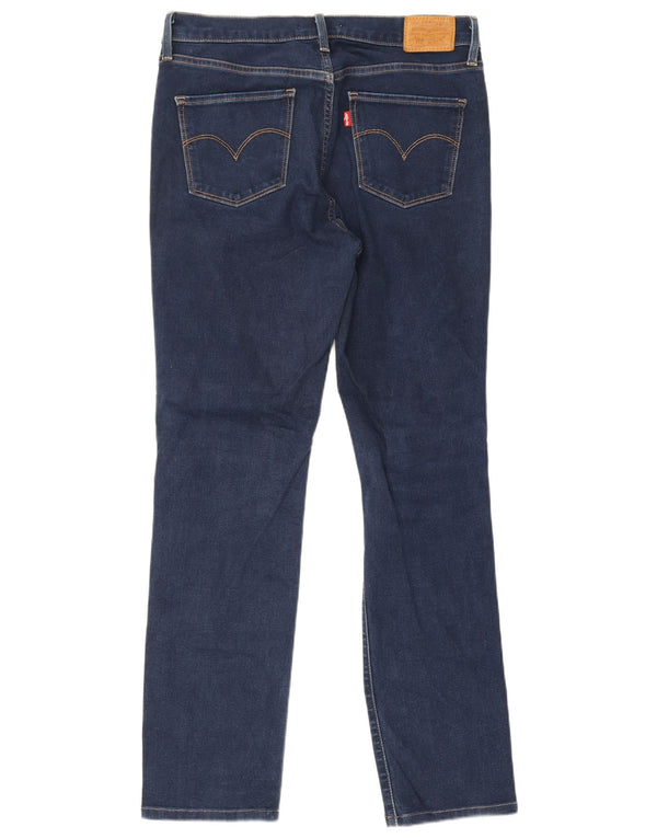 Levi's Mujer 312 Shaping Slim Jeans W30 L28 Algodón Azul Marino