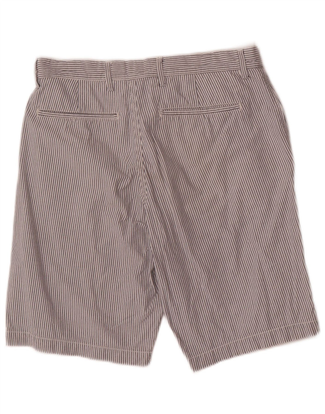 Gap Pantalones cortos chinos para hombre W29 Algodón de rayas blancas pequeñas