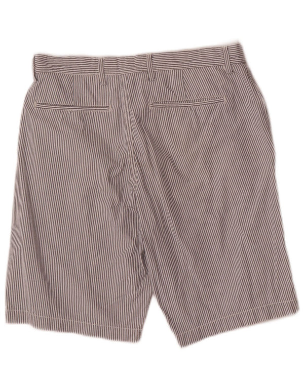Gap Pantalones cortos chinos para hombre W29 Algodón de rayas blancas pequeñas