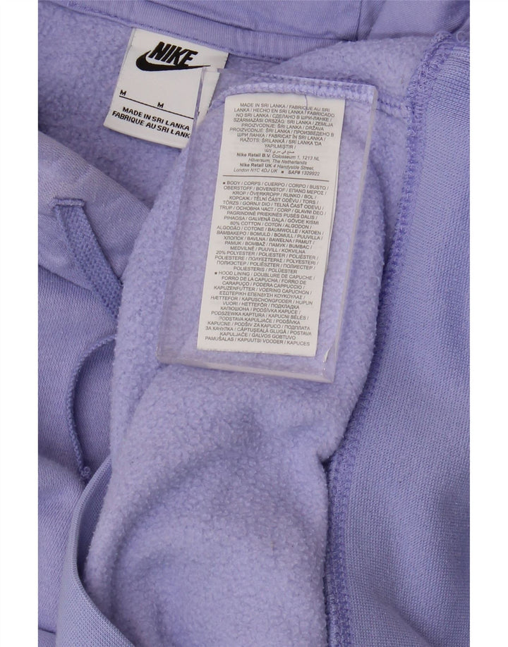 NIKE Hombre Sudadera con Capucha Jumper Medium Morado Algodón