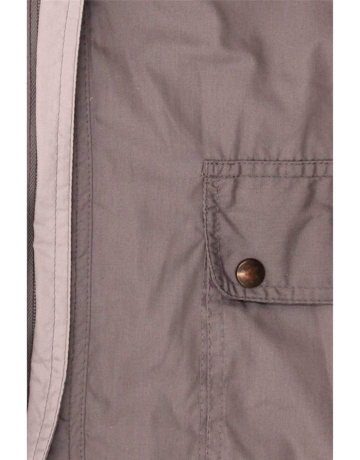 C & A Chaqueta Bomber para Hombre IT 58 4XL Poliéster Color Block Gris