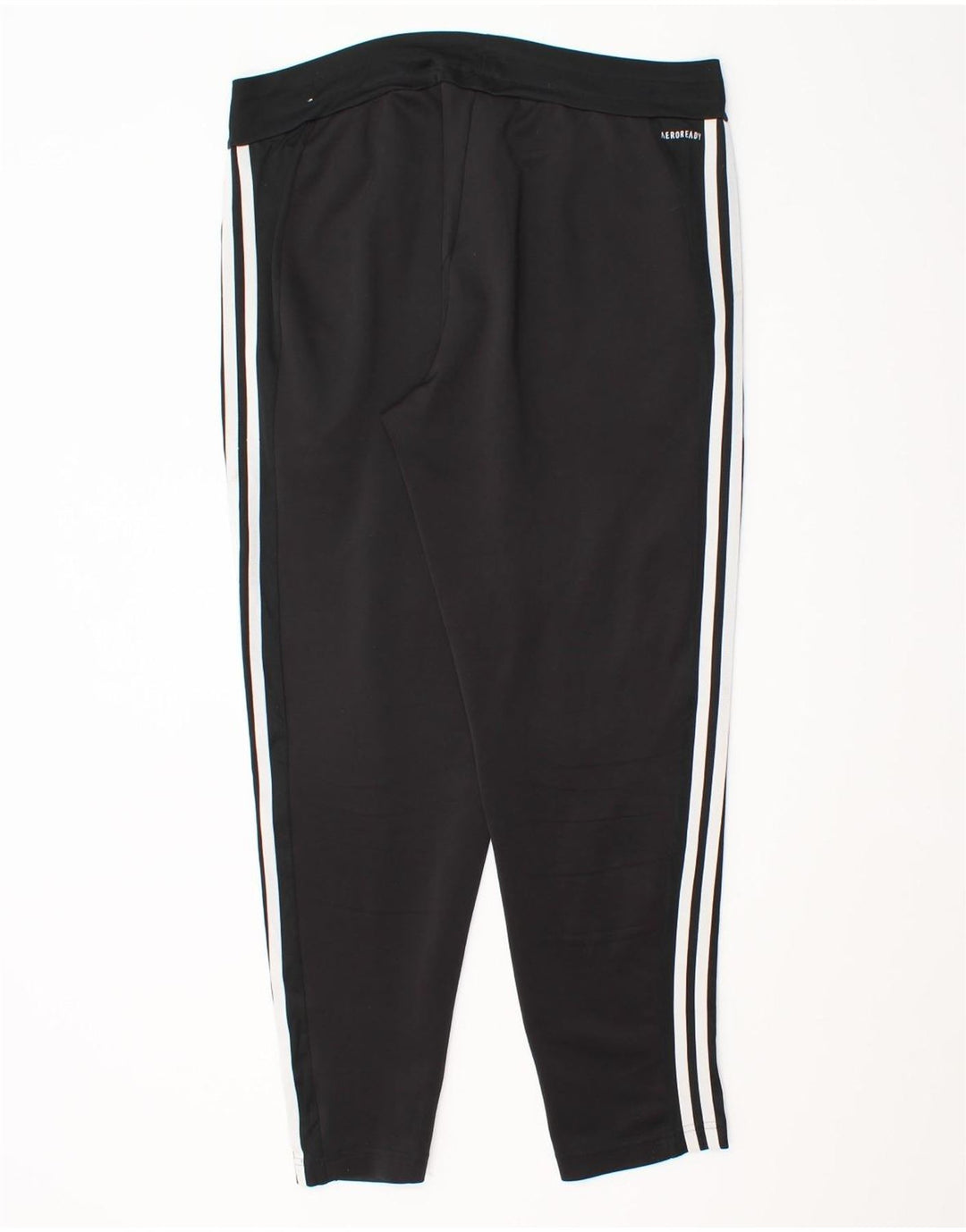 Adidas Mujer Aeroready Chándal Pantalones UK 12/14 Mediano Negro Poliéster