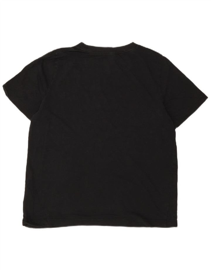 Cos camiseta para hombre Top mediano algodón negro