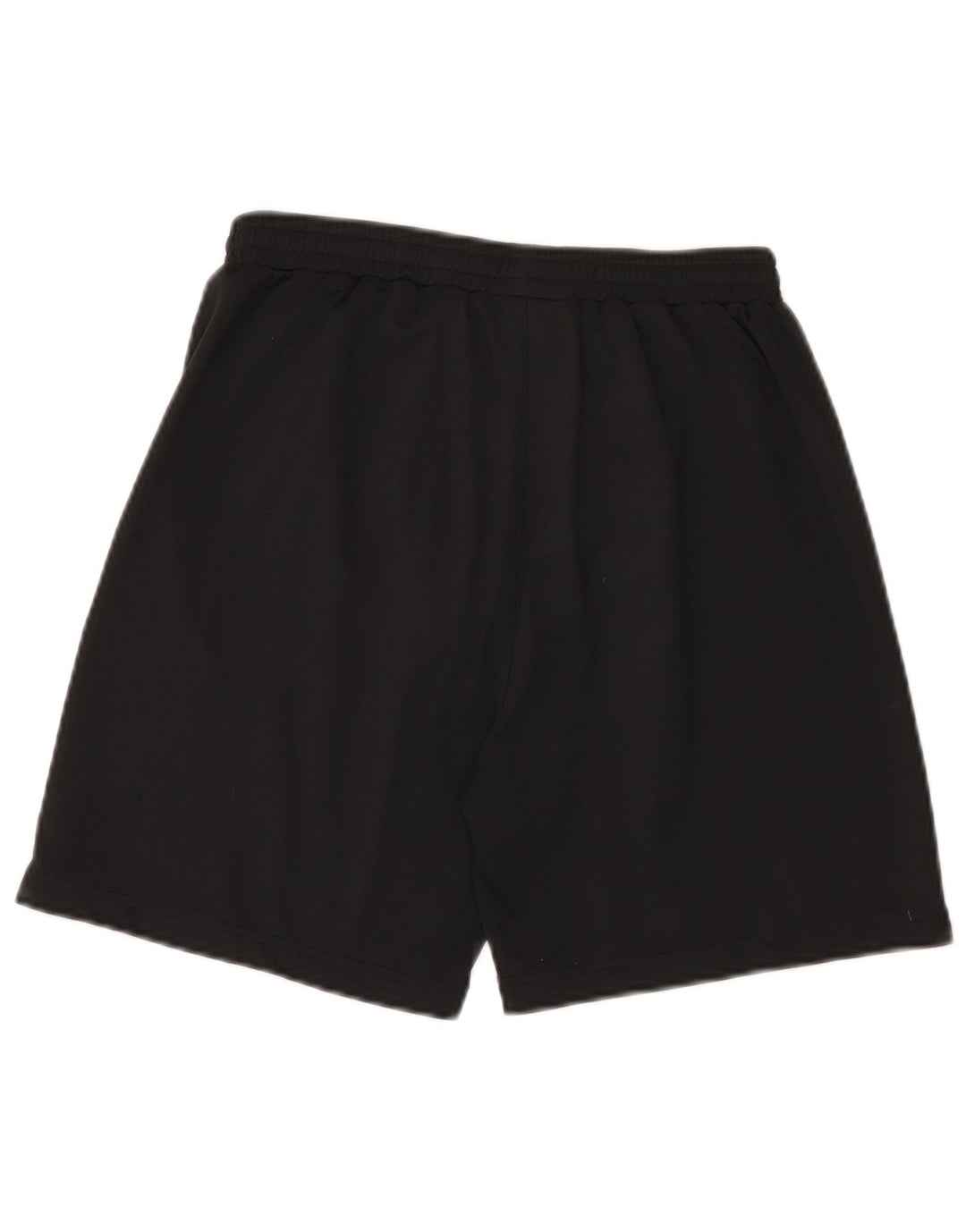 Vintage Mens Swim Shorts Pequeño Poliéster Negro