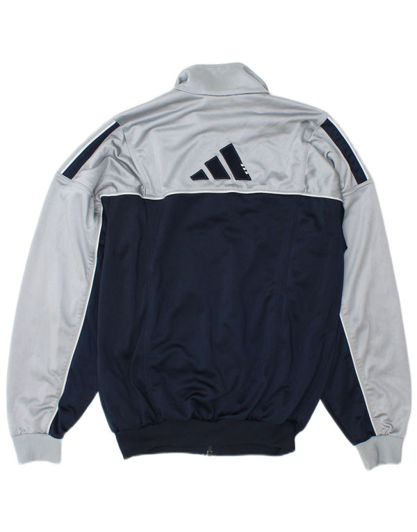 Adidas - Chaqueta de chándal para hombre, talla 32/34, XS, color azul, poliéster