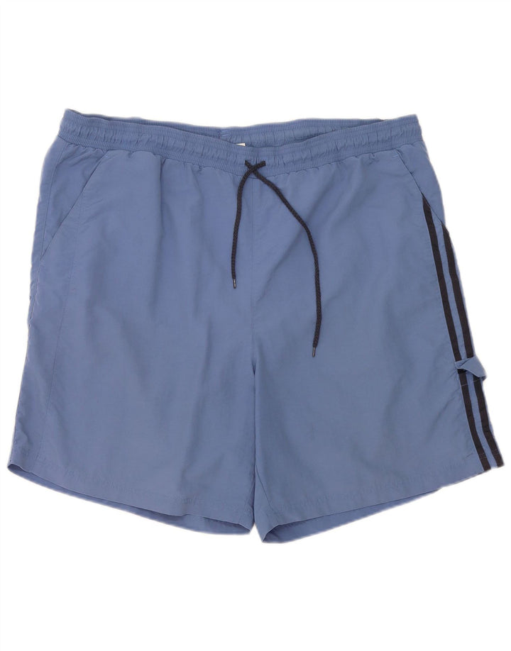 Adidas Hombre Cargo Sport Shorts XL Azul Poliéster