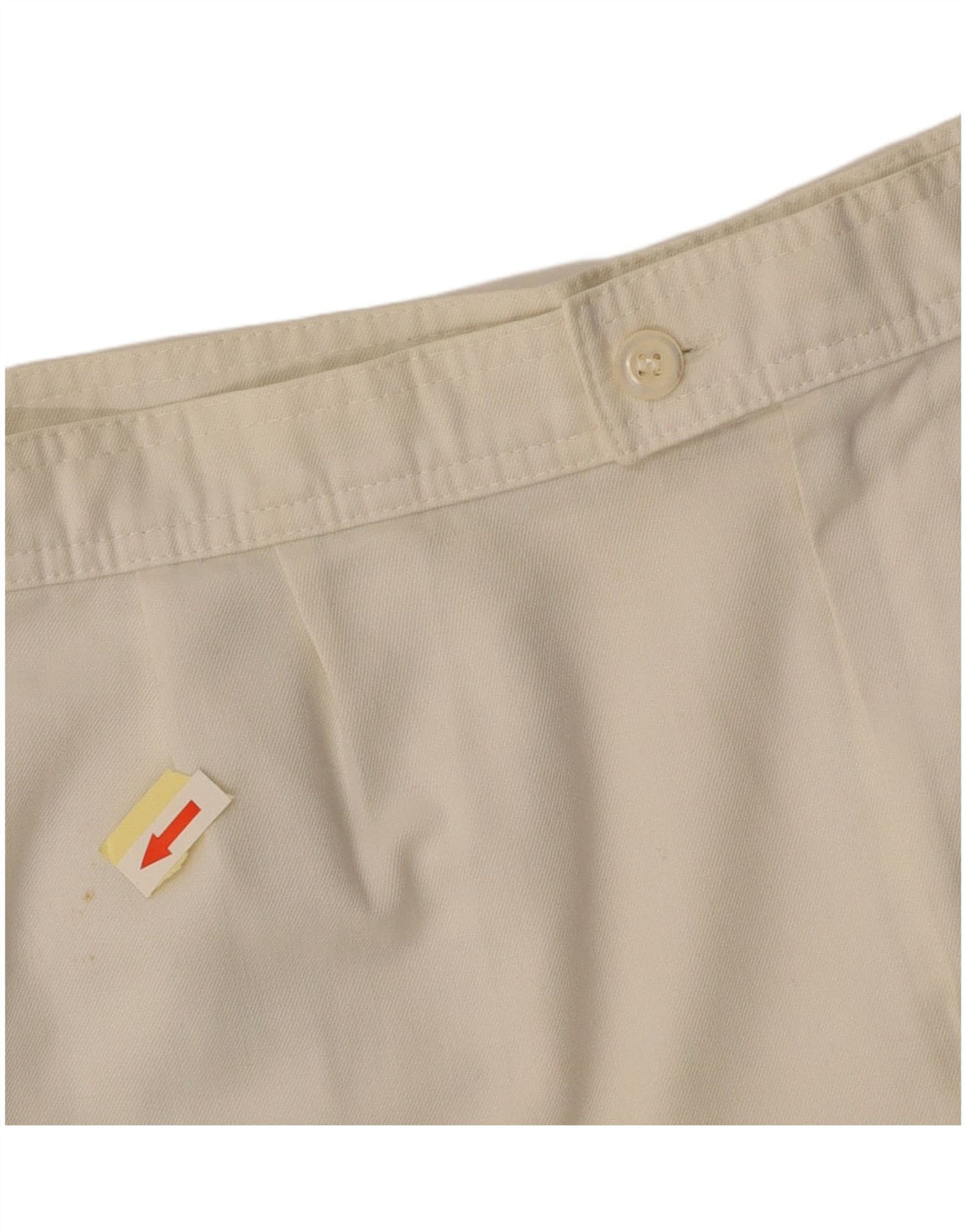 SERGIO TACCHINI Pantalones cortos chinos para mujer W36 Large Off White