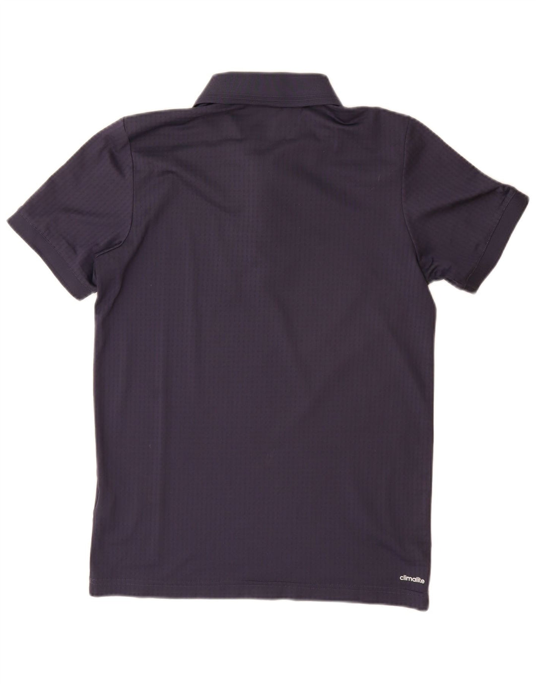 Adidas Mens Climalite Polo Camisa Pequeña Azul Marino Poliéster