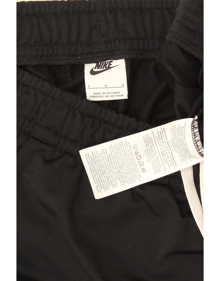 Nike Pantalones De Chándal Joggers Large Negro Colorblock Poliéster