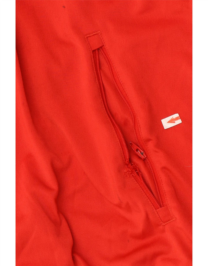 Adidas Hombre Chándal Top Chaqueta XL Rojo Poliéster