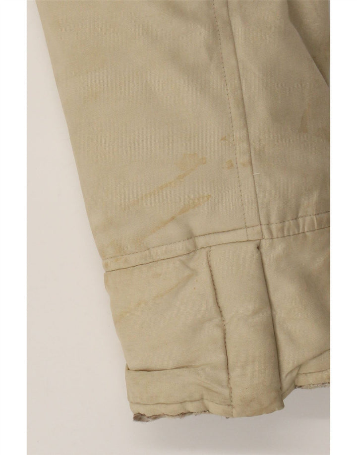 Woolrich Chaqueta acolchada para mujer UK 44 Algodón beige medio