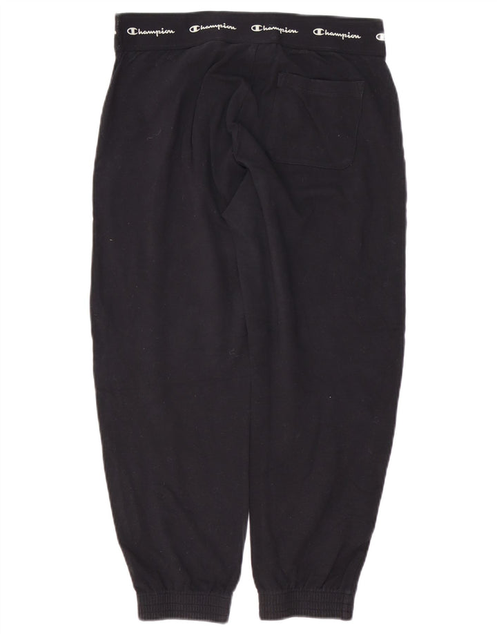 CHAMPION Pantalones de chándal gráficos para mujer Joggers UK 44 Mediano Negro