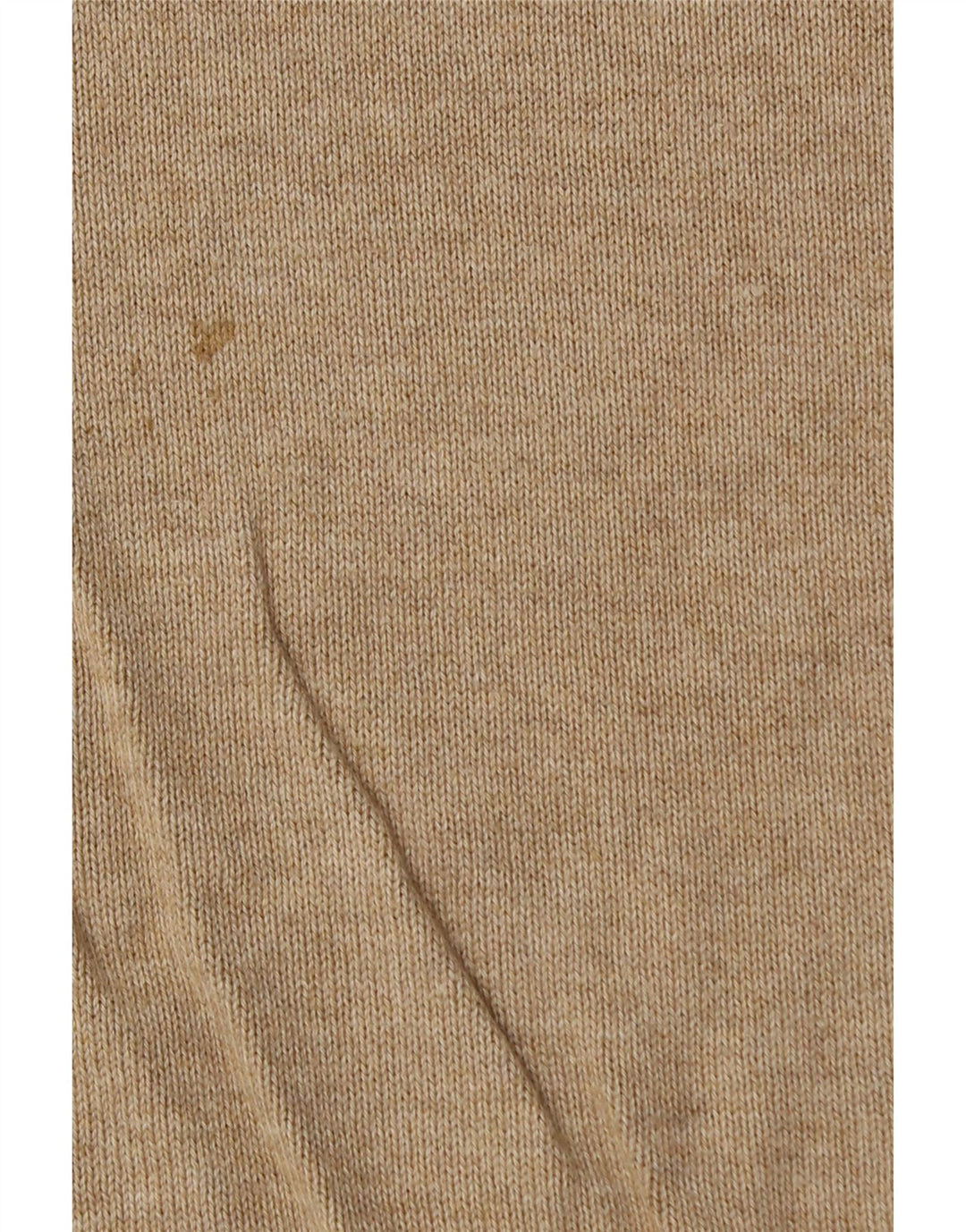 Marks & Spencer Jersey Regular Fit con Cuello en V para Hombre Algodón Beige Grande