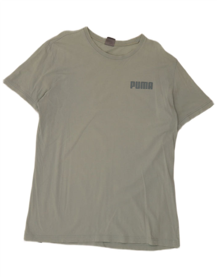 Camiseta PUMA para hombre, talla grande, azul
