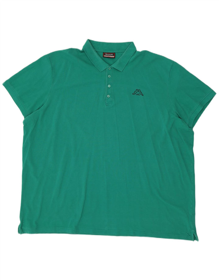 KAPPA Polo Hombre 6XL Algodón Verde
