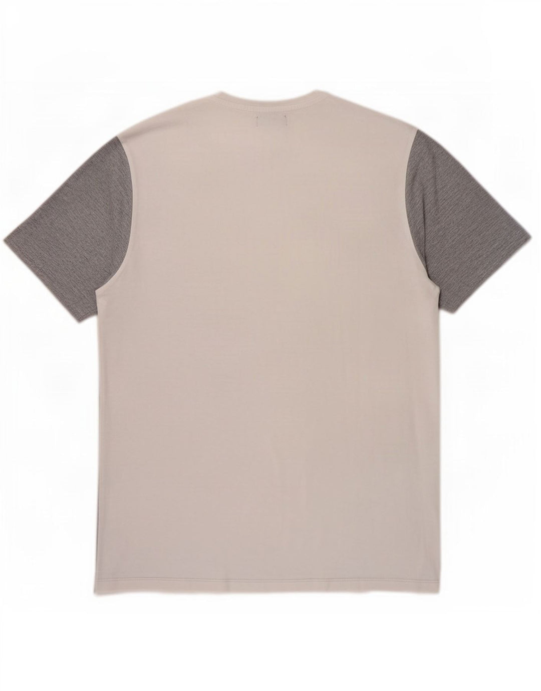 Zara Hombre Camiseta Top XL Gris Colorblock